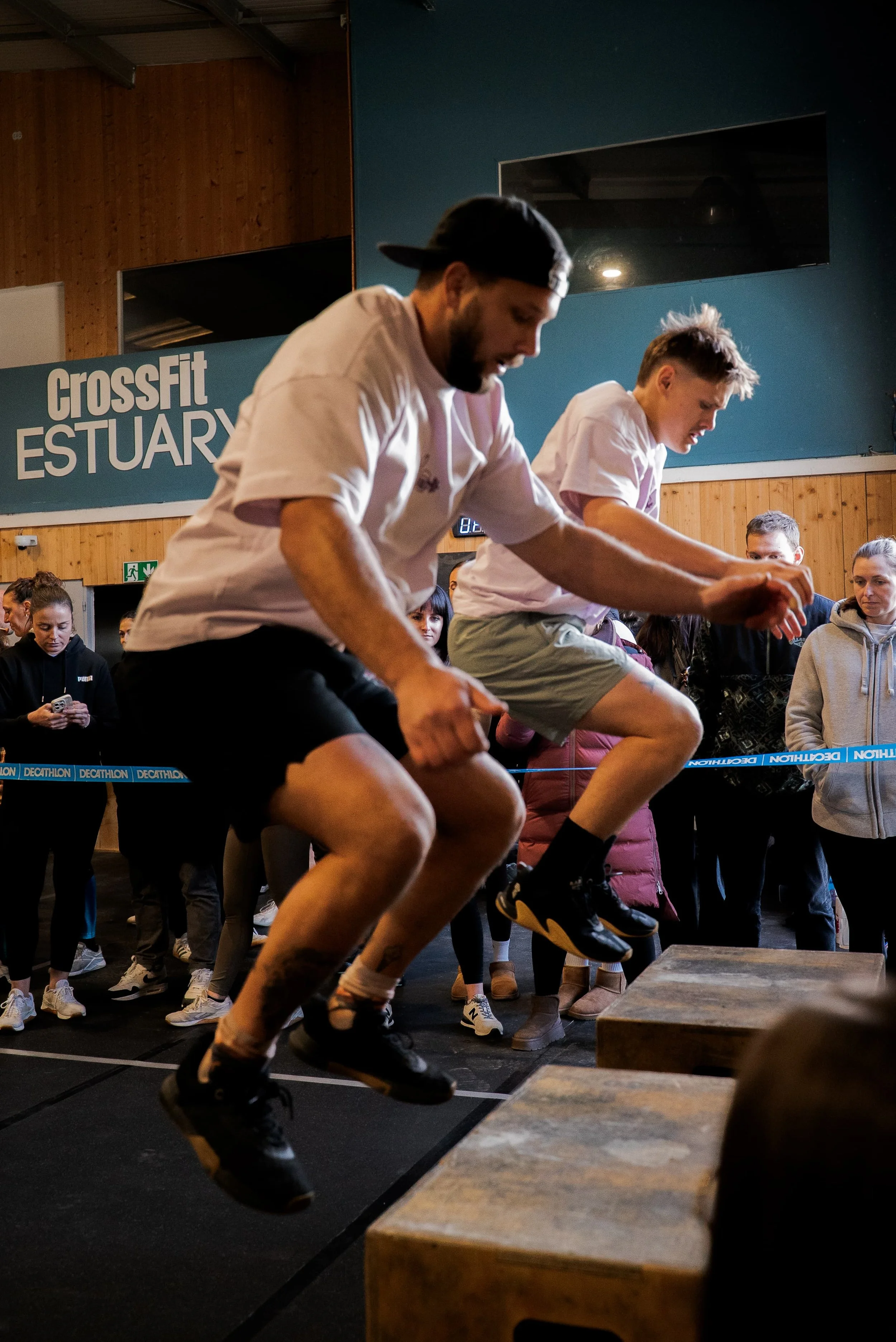 Photo CrossFit Bordeaux — entraînement en salle | Voar by Tim photographe sport