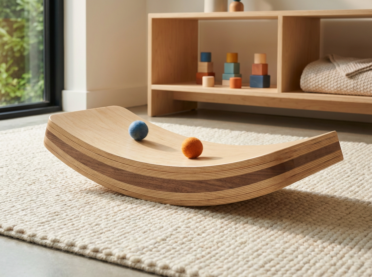 Wooden Wobble Board