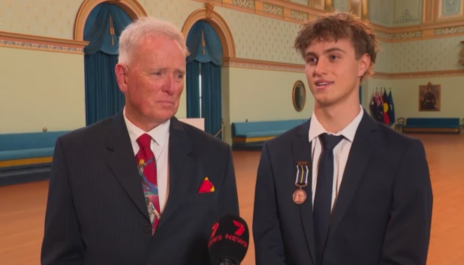Ch7 News - Victorian Bravery Awards