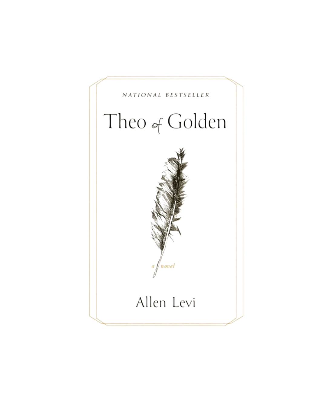 Book cover of "Theo of Golden" by Allen Levi. Review of book.
