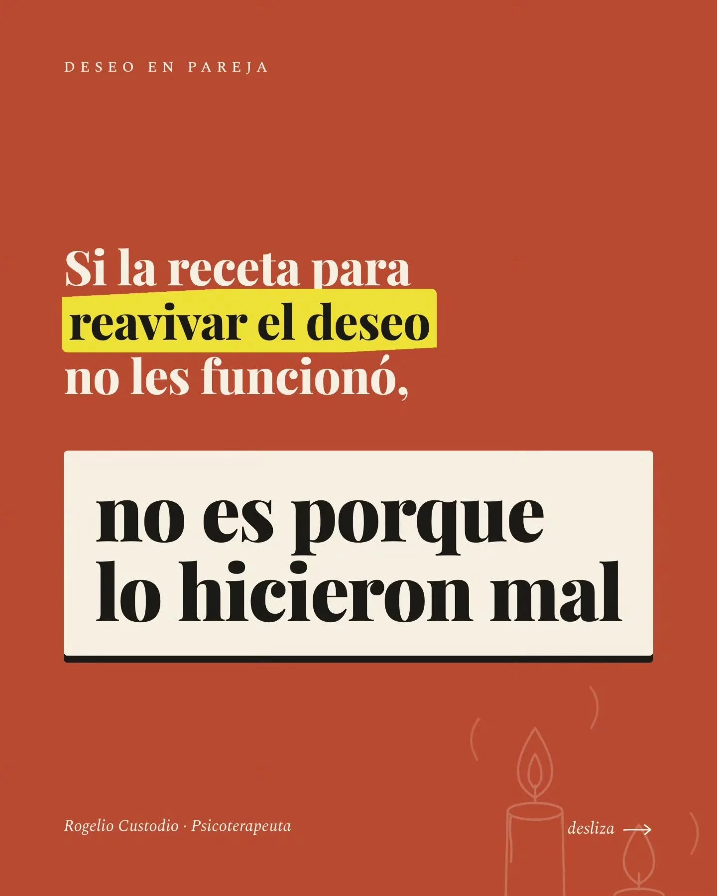 Cada vez que aparece un art&iacute;culo con cinco pasos para reavivar el deseo, alguien lo intenta en casa y, cuando no funciona, concluye que el problema es la pareja o que ya no hay nada que hacer. La investigaci&oacute;n apunta a otro lado: el mod