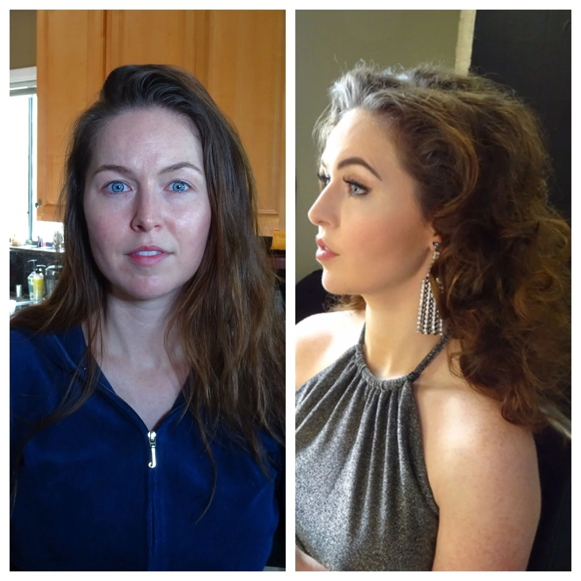 Hollywood Glamour Makeup &amp; Hair Look (Copy)