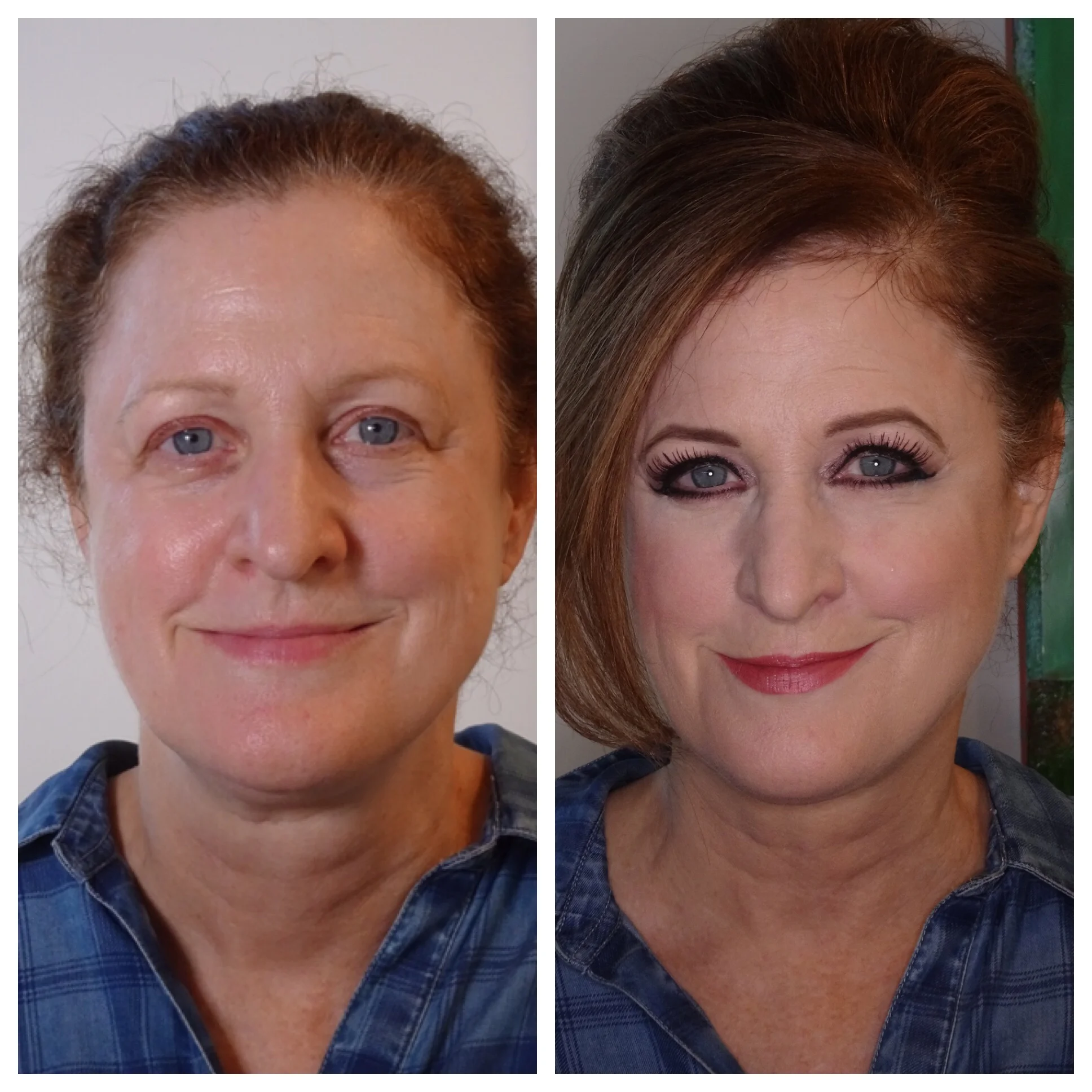 Before &amp; After Smokey Eye (Copy)