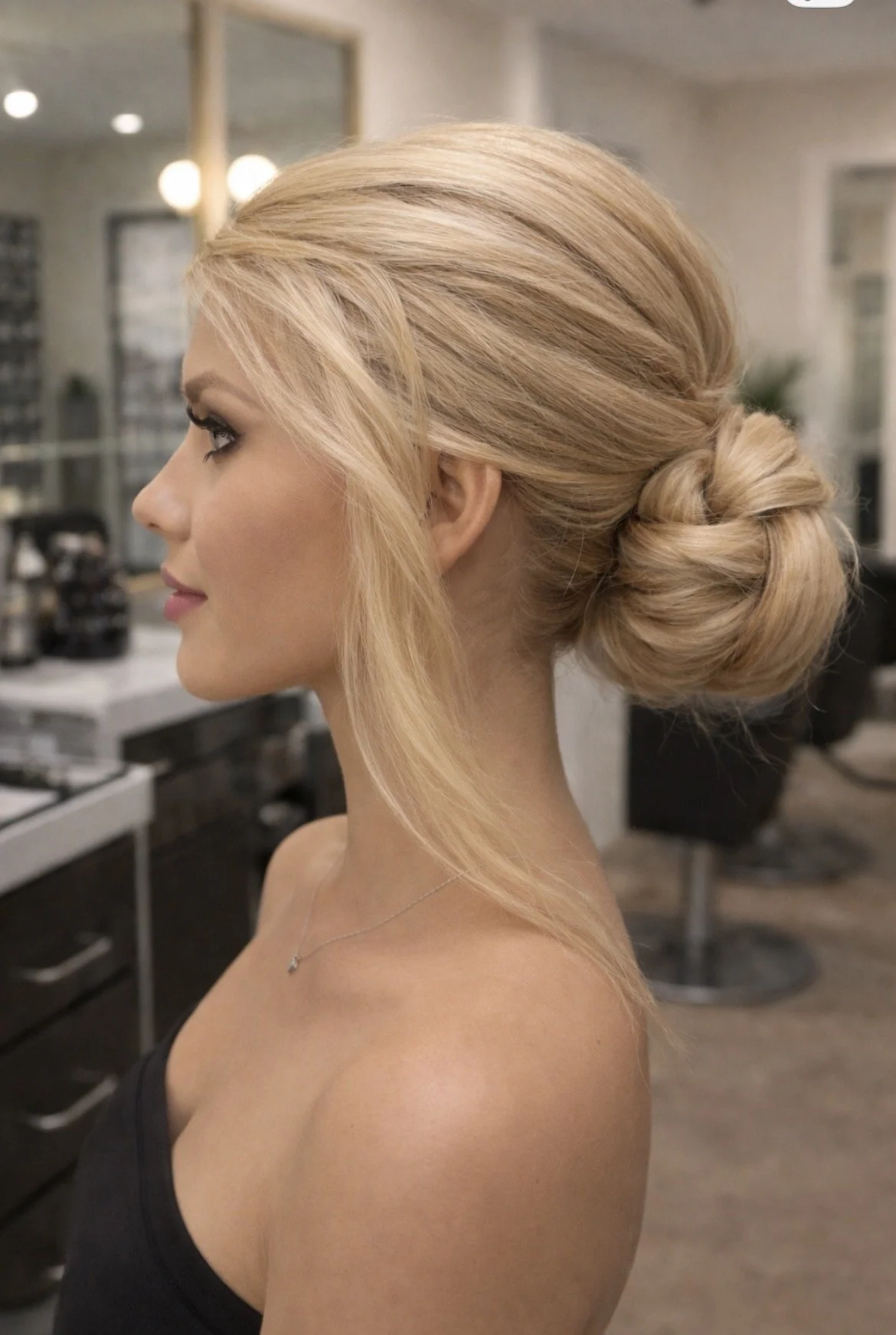 Long Hair Textured Updo (Copy)