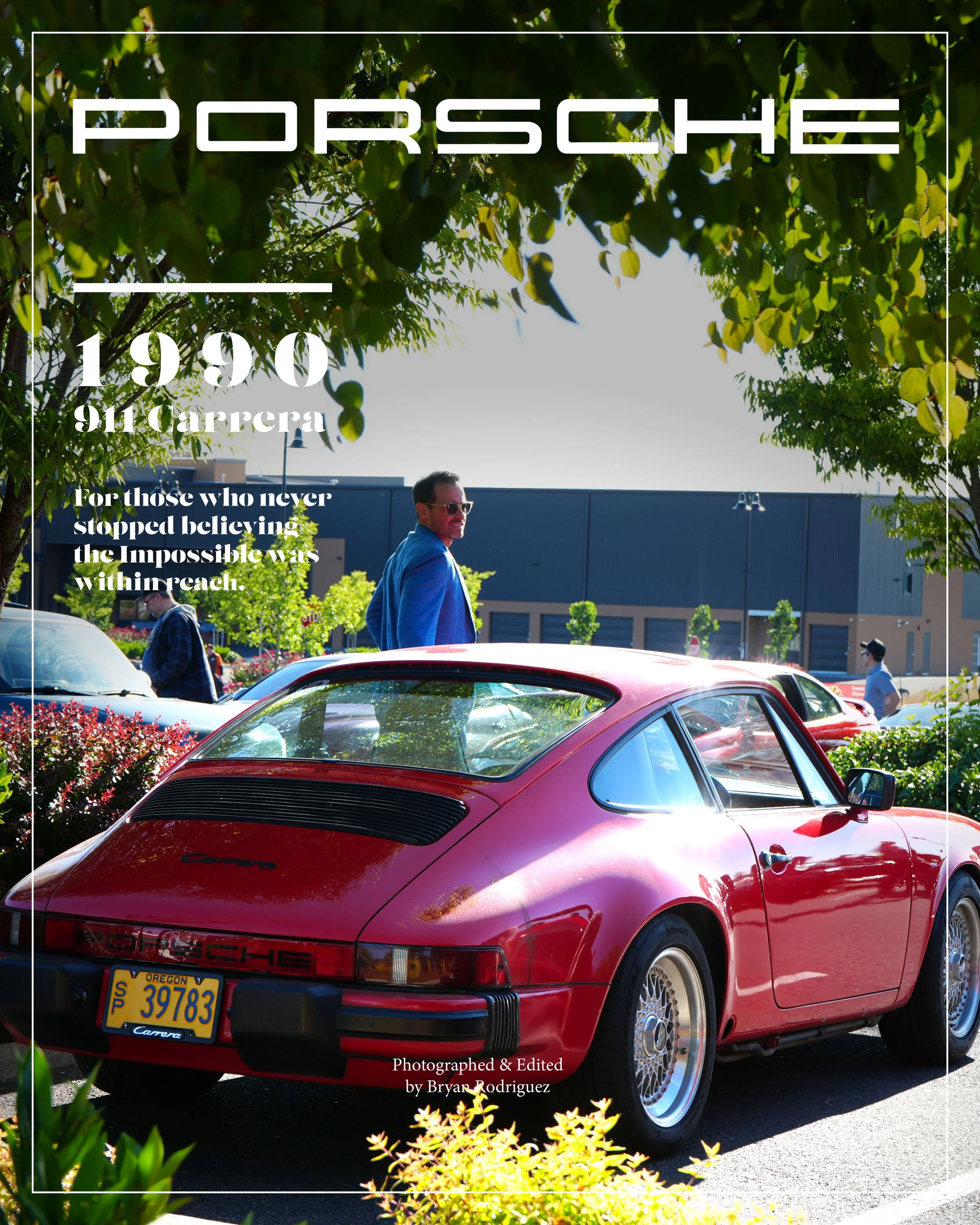 The story of great consistent efforts & finally reaching at the end of our goal, a drive in a Porsche.