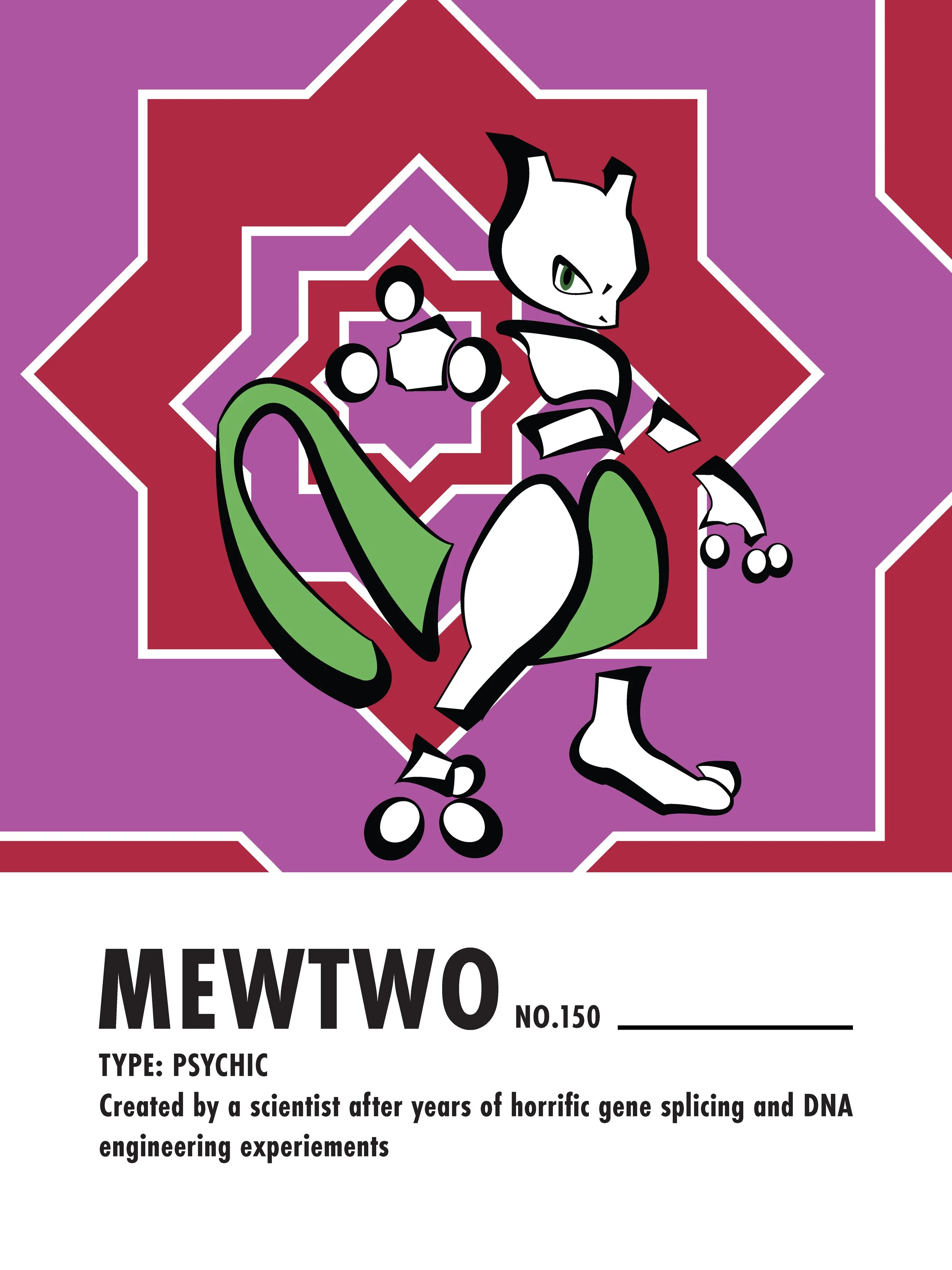 Mewtwo Poster