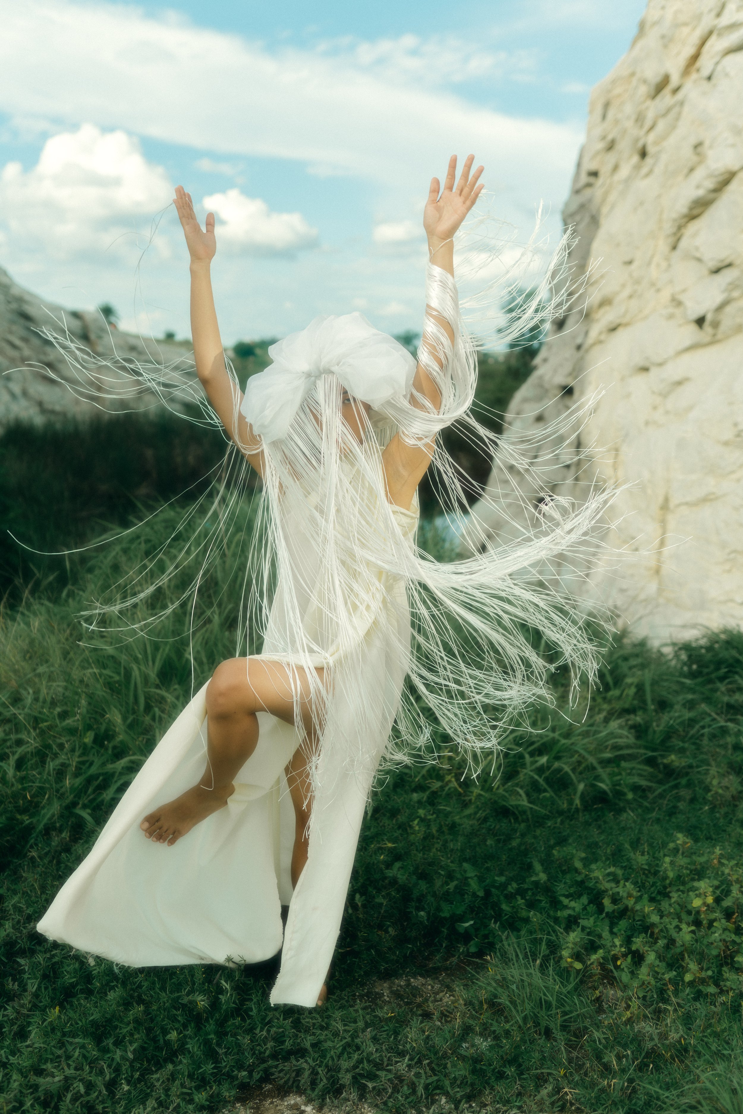 Shot for Ara Lumiere by Shetty Karthik, Indian Fashion Photographer in Bangalore India which was showcased in Milan Fashion week 2021. Shetty Karthik is known for his creation of portraits, fine art, photography, cinematography among other things art