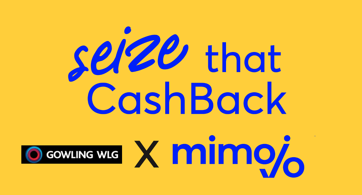 Seize that cashback with mimojo