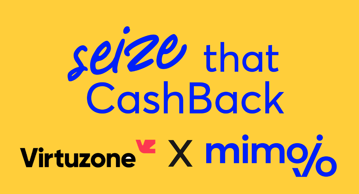 Seize that cashback with mimojo