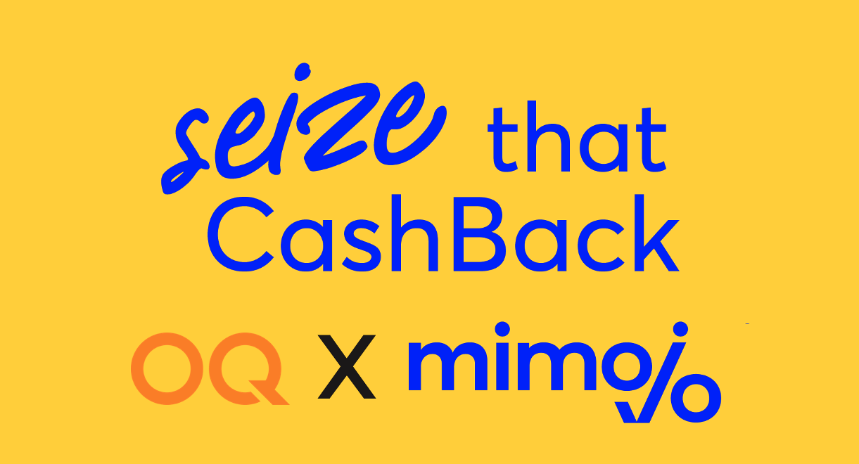 Seize that cashback with mimojo
