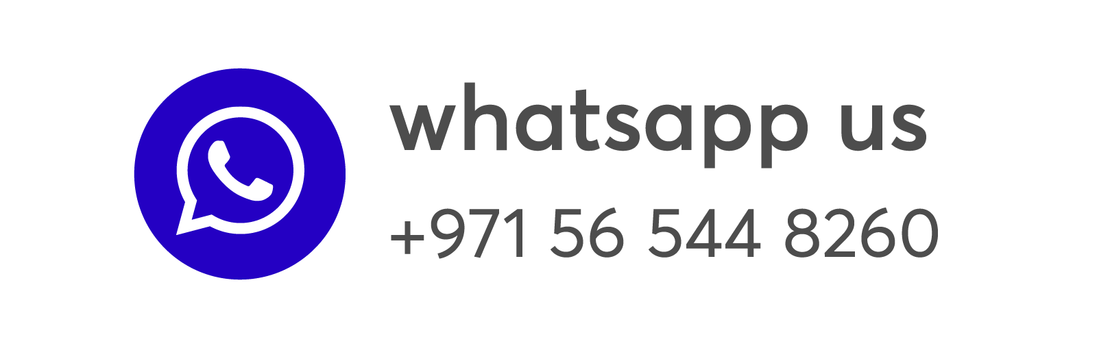 whatsapp us