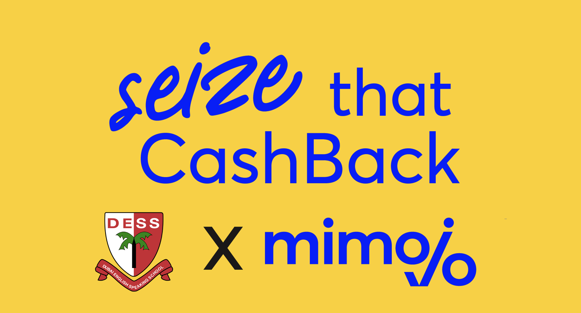 Seize that cashback with mimojo