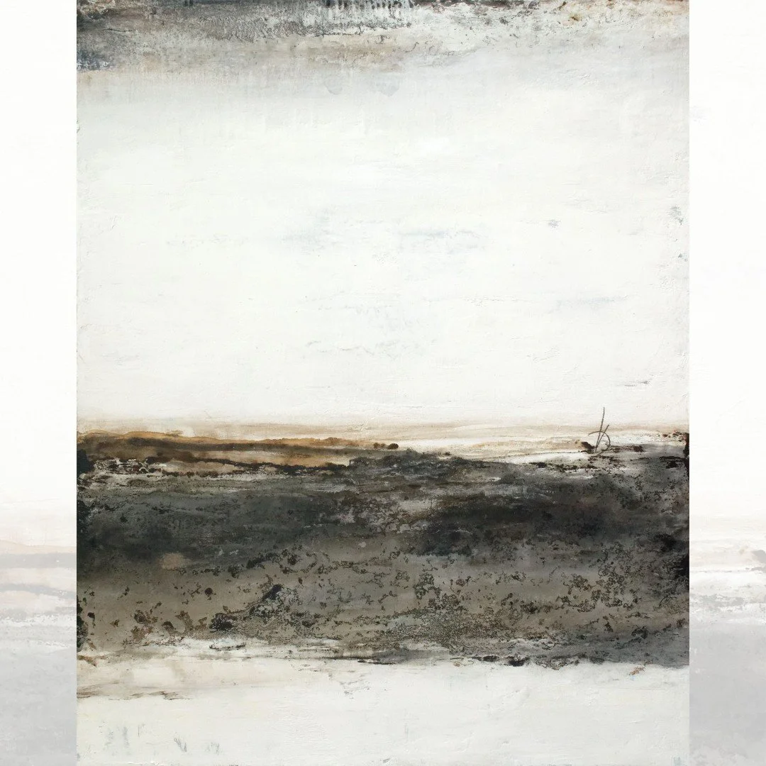 Originalkunstwerk "open land", 80x100 cm, abstrakt