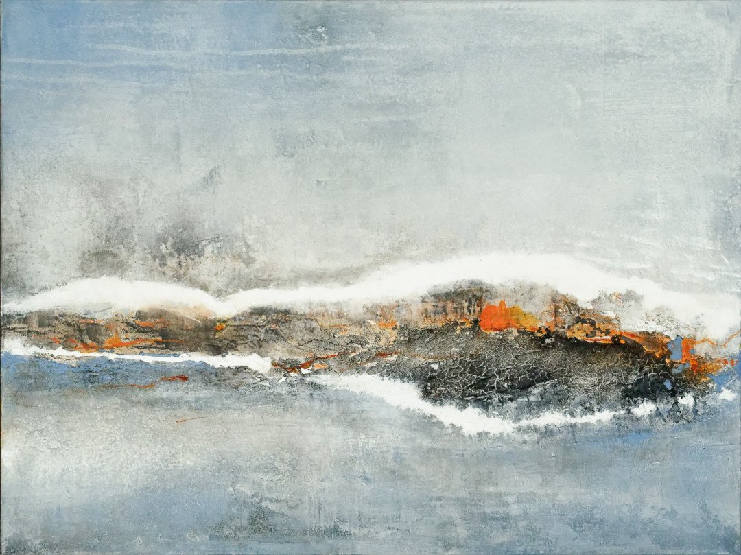 Originalkunstwerk "mystery", 60x80 cm, abstrakt