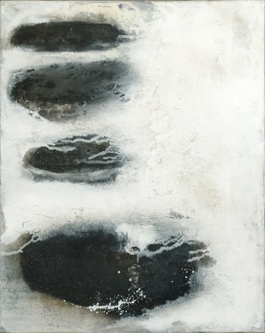 Originalkunstwerk "step by step", 80x100 cm, abstrakt