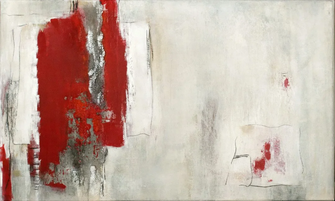 Originalkunstwerk "hidden", 60x100 cm, abstrakt