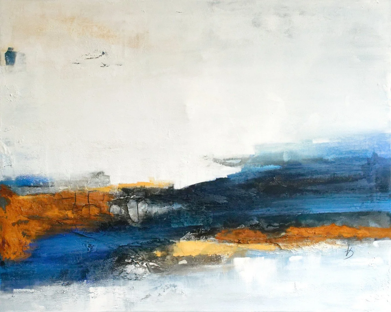 Originalkunstwerk "come and see", 80x100 cm, abstrakt