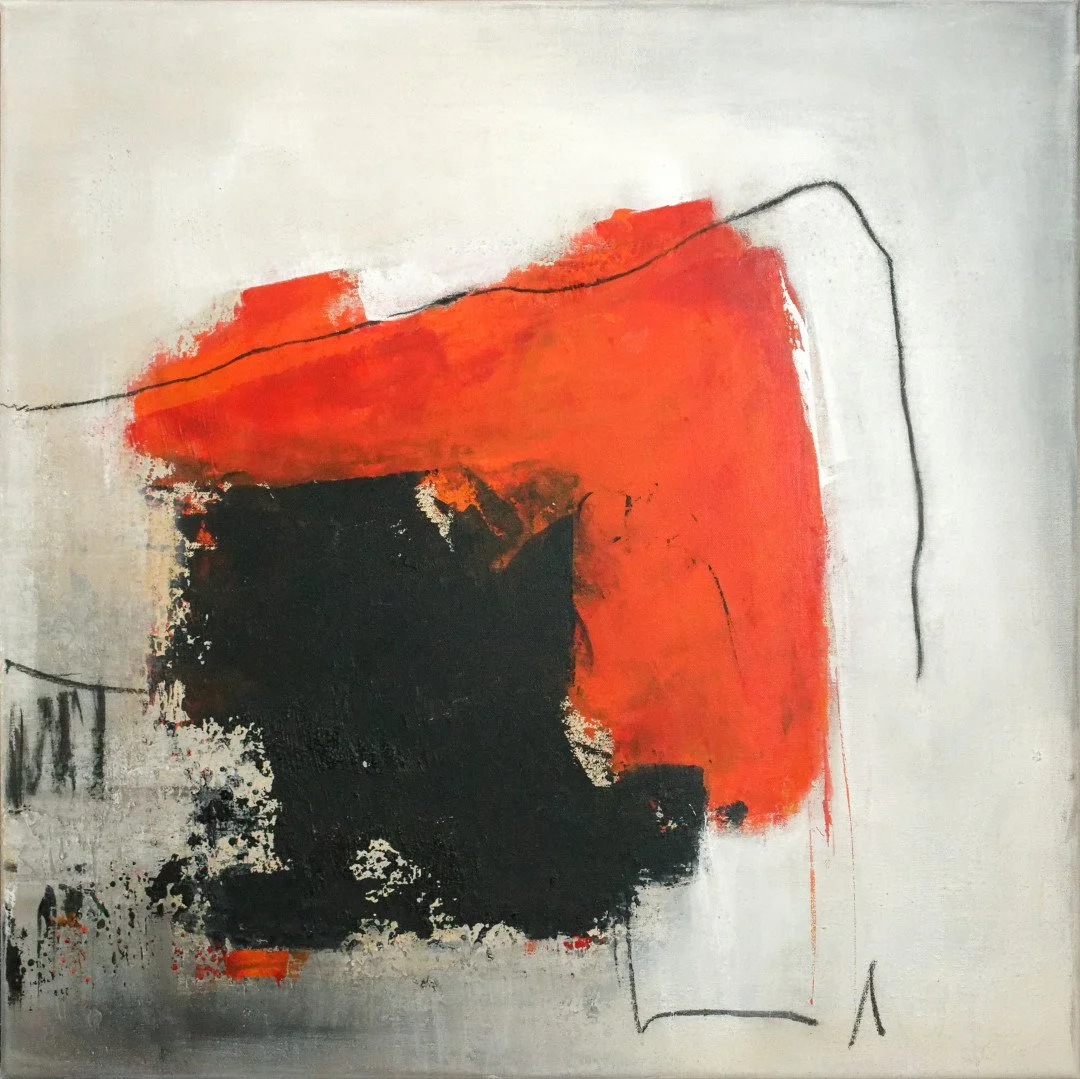 Originalkunstwerk "mindmap", 60x60 cm, abstrakt
