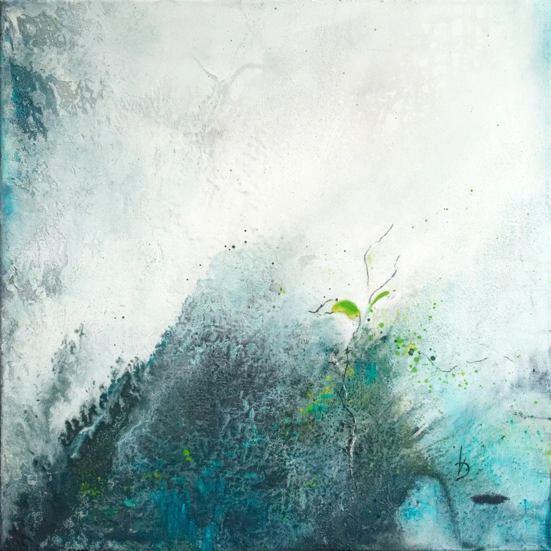 Originalkunstwerk "breakthrough", 60x60 cm, abstrakt
