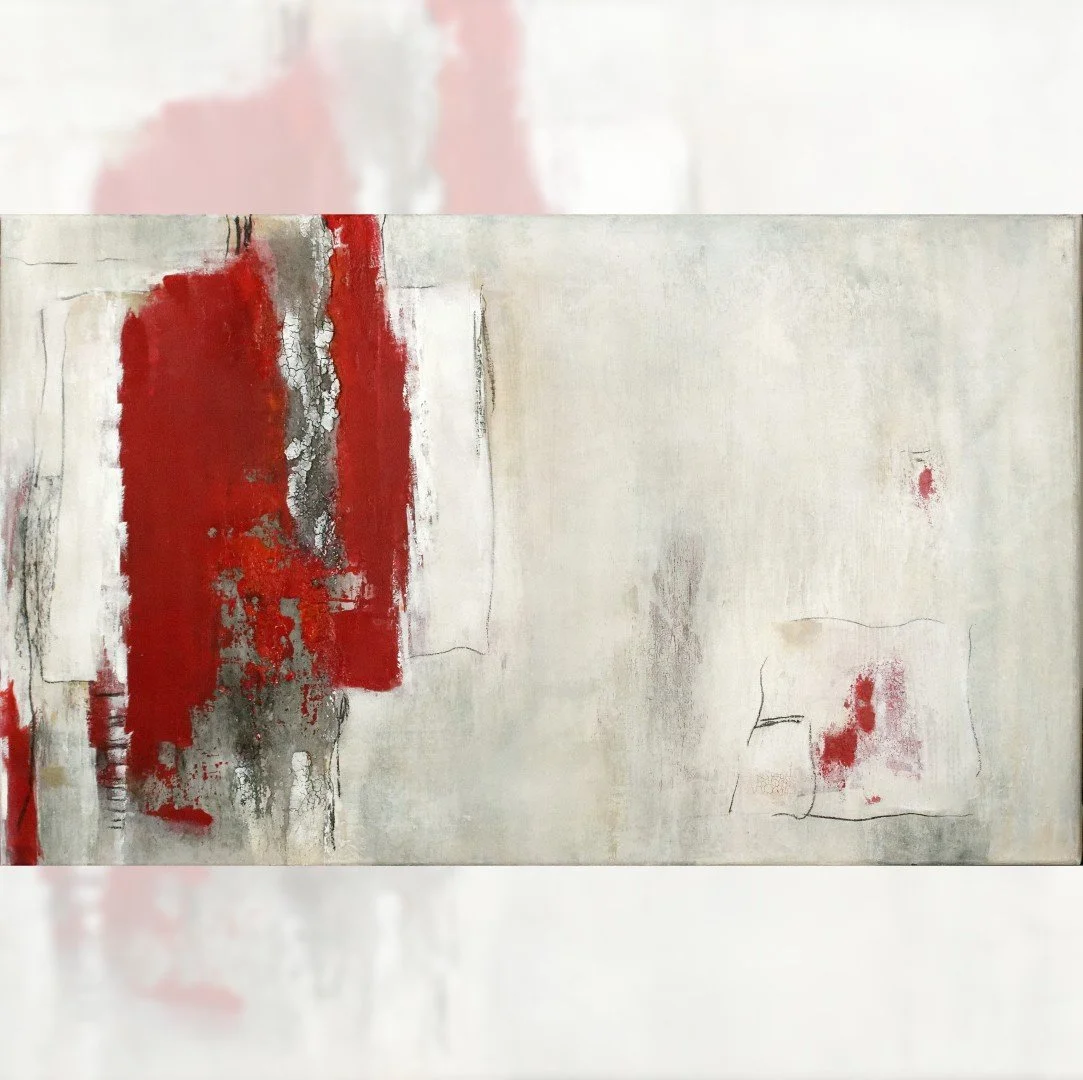Originalkunstwerk "hidden", 60x100 cm, abstrakt