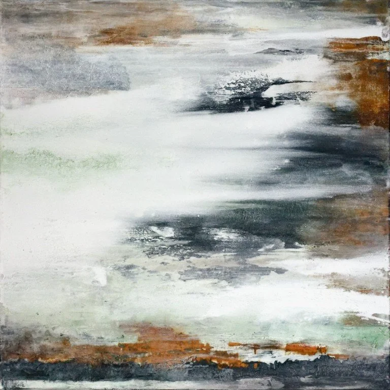 Originalkunstwerk "hover", 90x90 cm, abstrakt