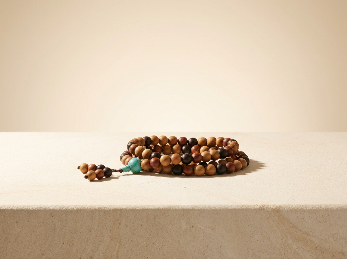 Wooden Mala Beads