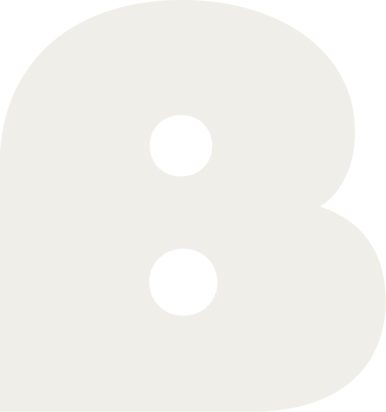 A B logo in cream.