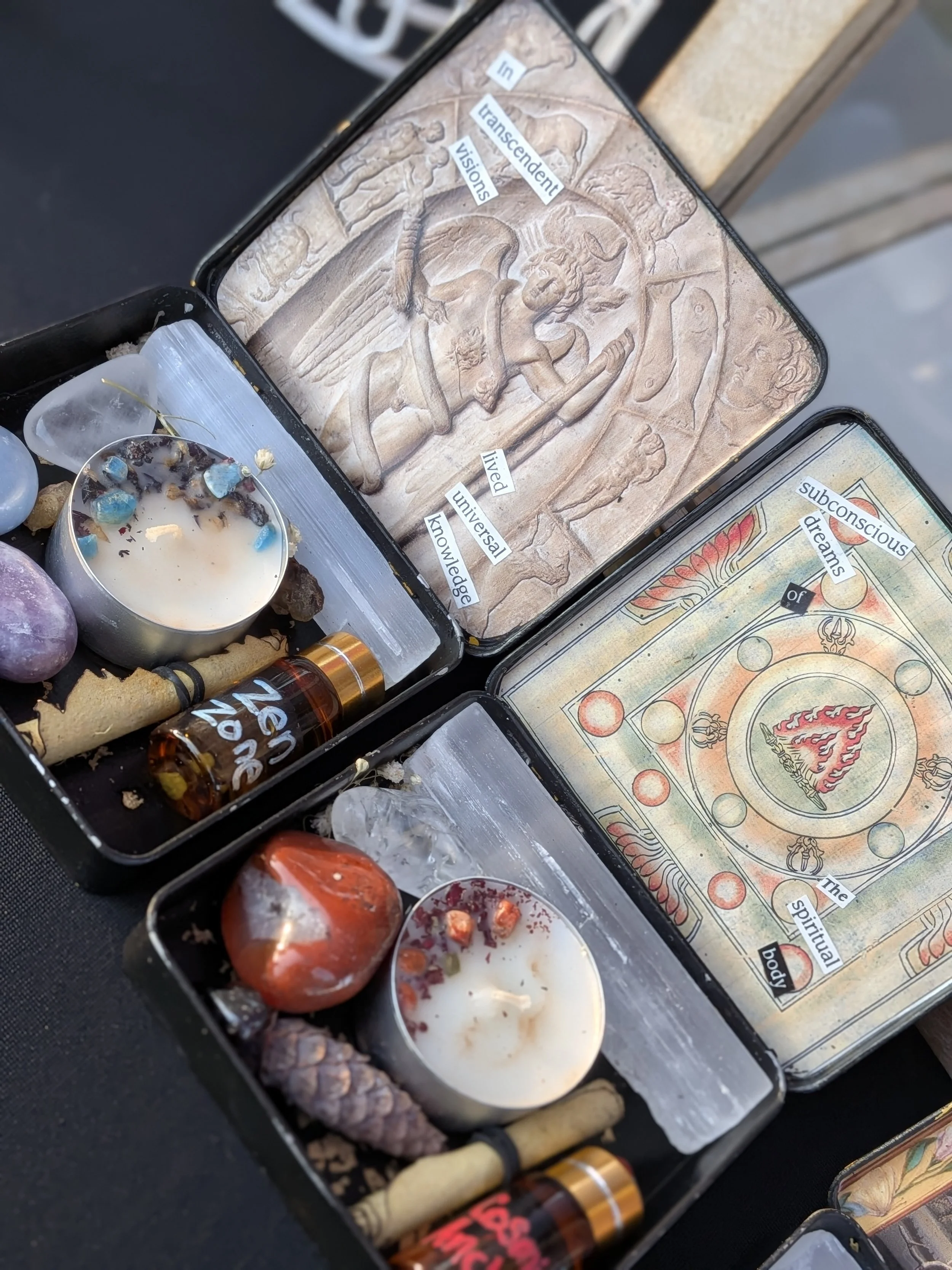 Curated Travel Altar & Intention Tin