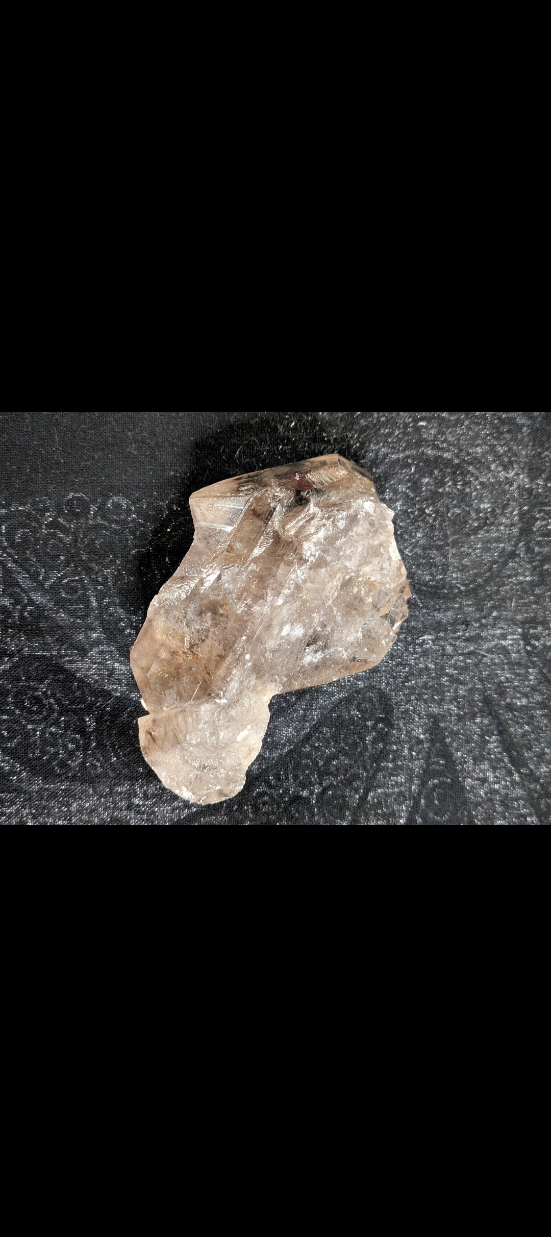 Raw Smoky Quartz Elestial Cluster (~2 ¼"–4")