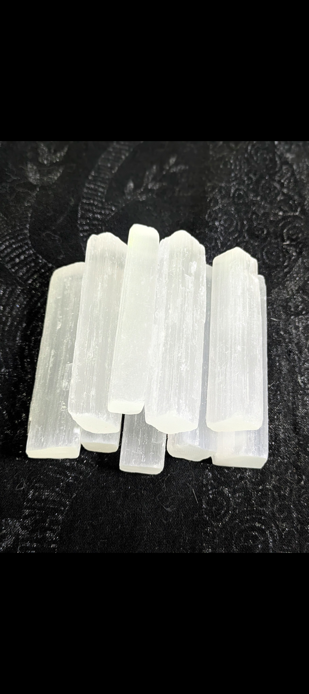 Raw Selenite Cleansing Wands (2 ¾" – 3")