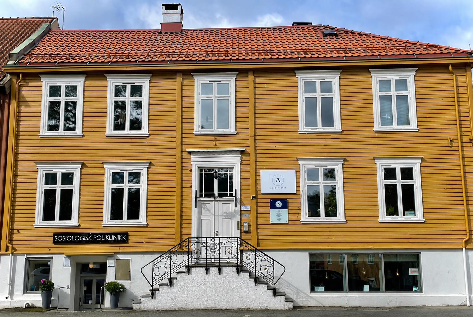 Bygningen som huser Psykolog Mone Ringstad i Kjøpmannsgata 10, Trondheim