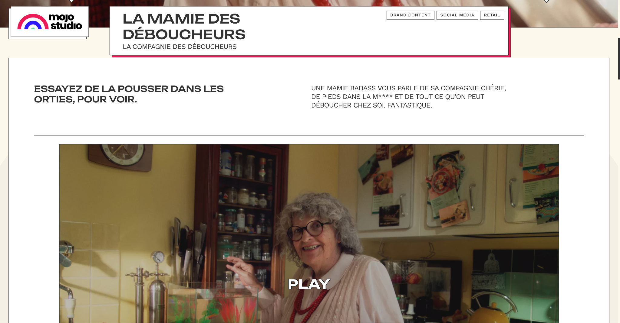 Rédaction des pages projet - Exemple 1