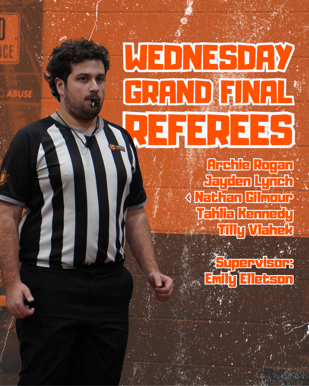 wednesday o35’s finals referees - Winter 2026