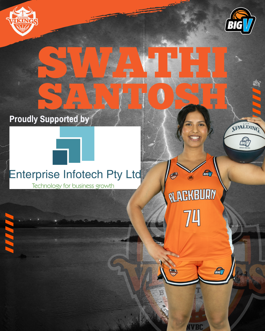 Enterprise Infotech Pty Ltd - sponsoring Swathi Santosh in 2026
