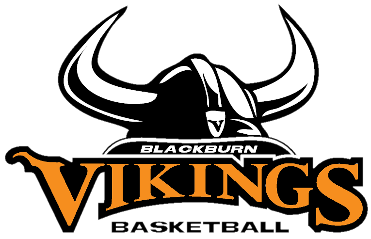 The original Blackburn Vikings Basketball Association logo