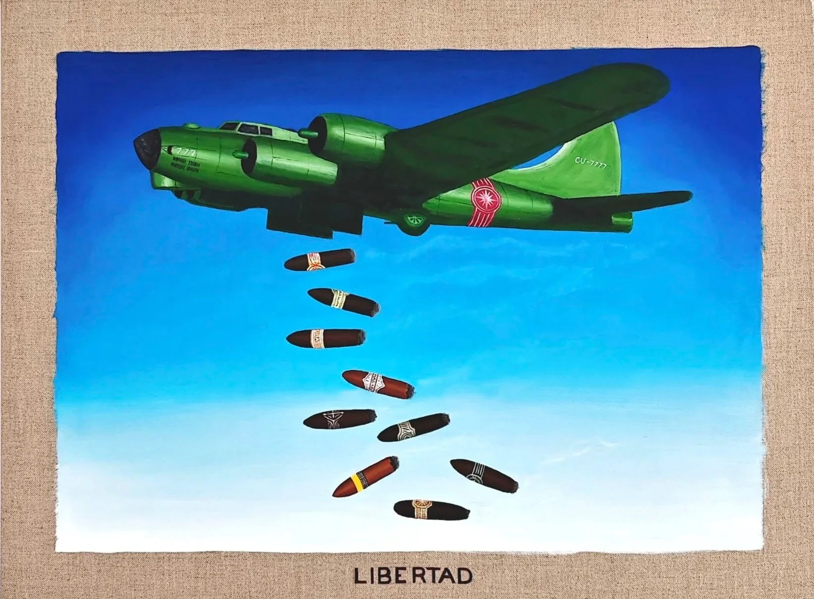 Libertad, 2026
Acrylic & oil on canvas
80 x 60cm