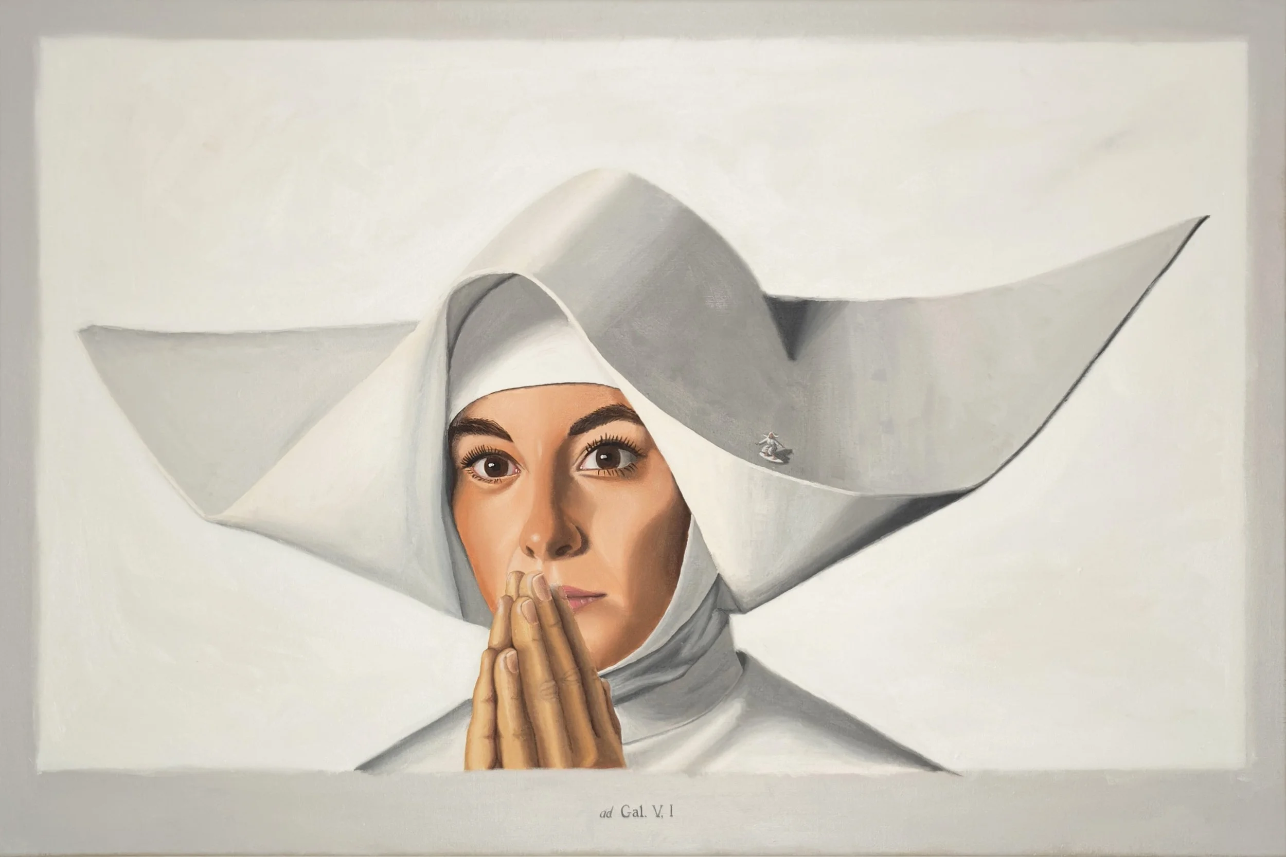 ad Gal. V, I, 2026
Acrylic & oil on canvas
90 x 60 cm