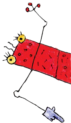 graphic drawing of eyes wide open