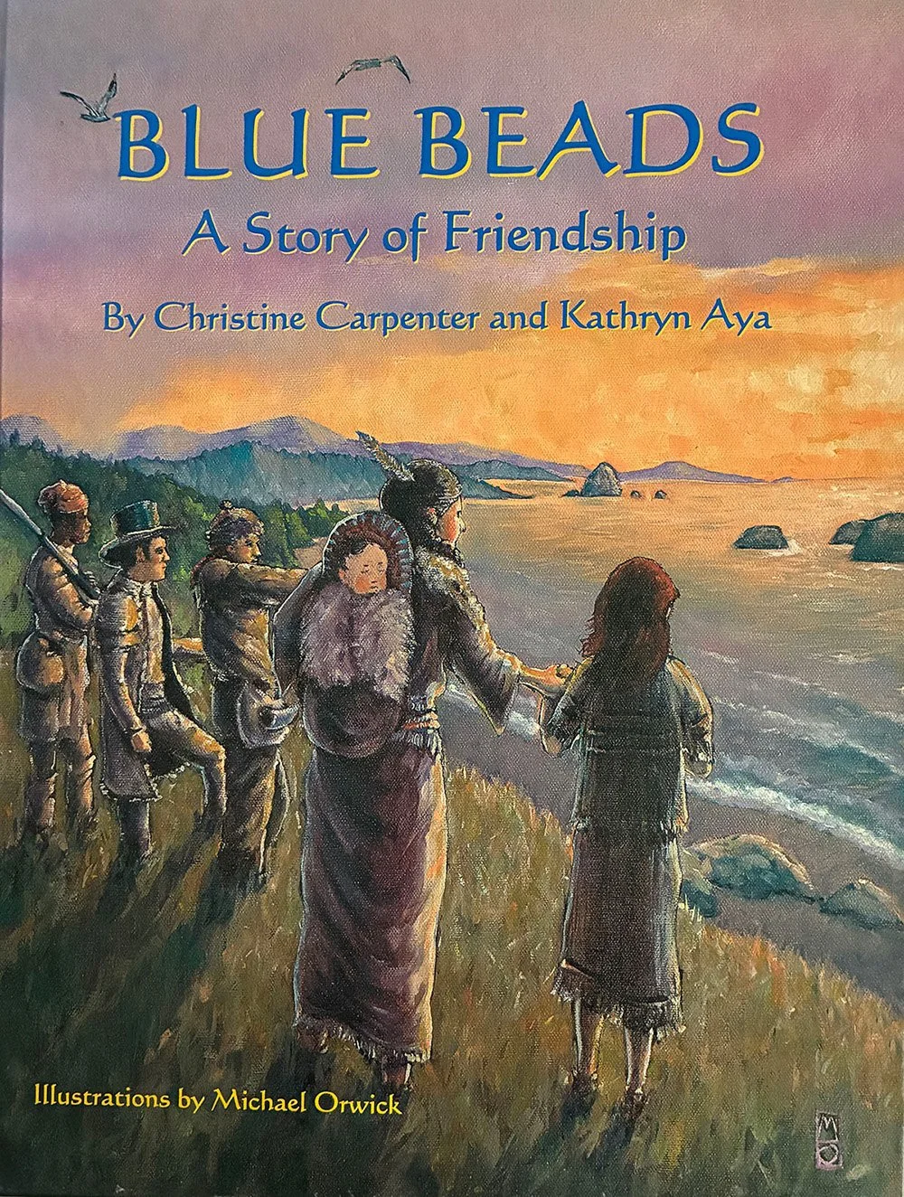 Book cover of Blue Beads - a Story of Friendship