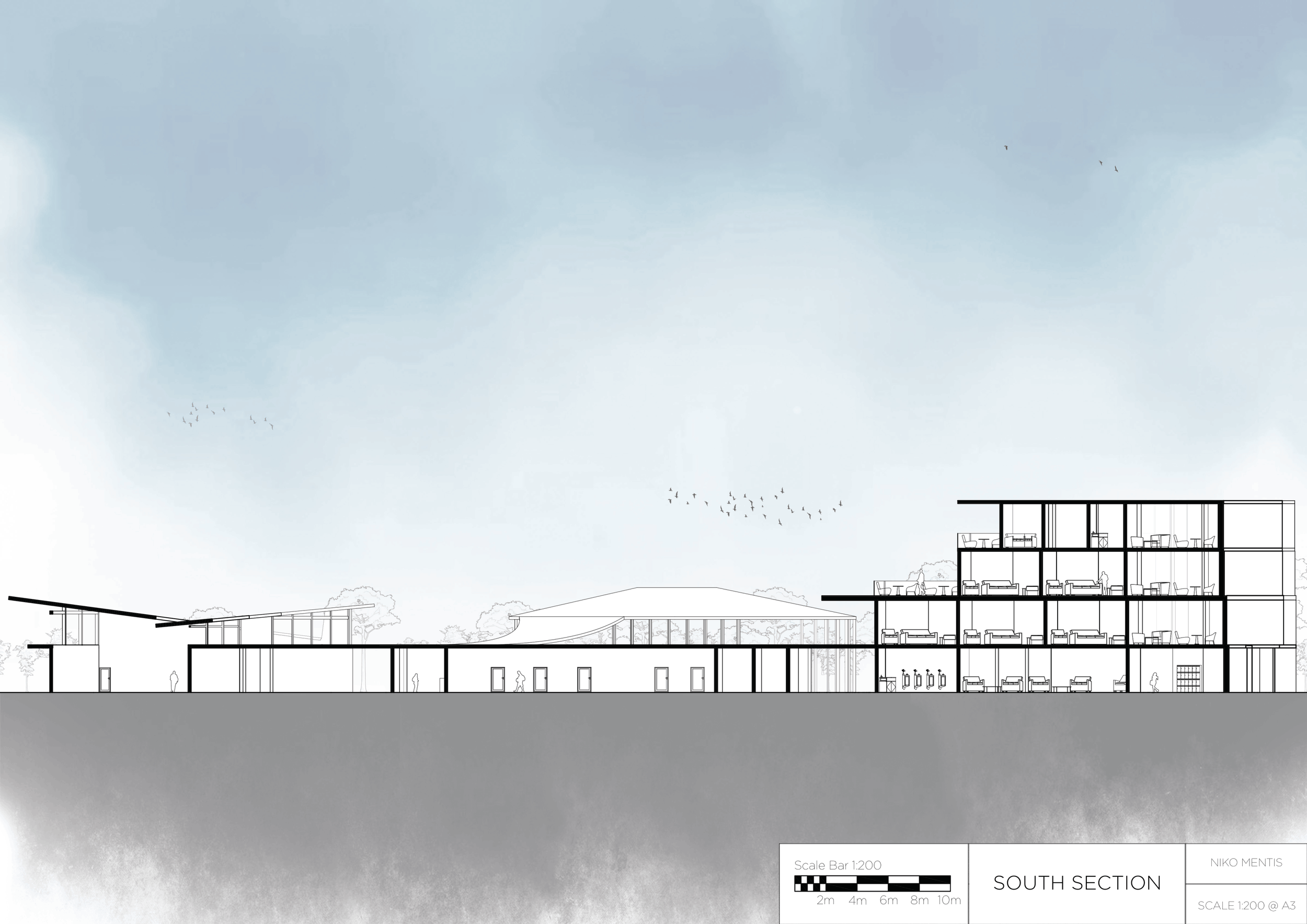 South section of the whole site