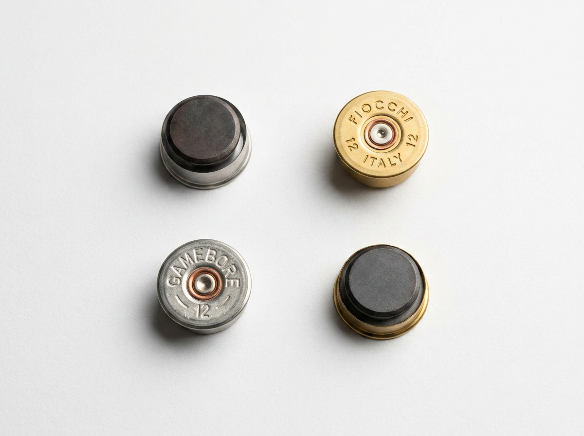 Set of 4 Cartridge Cap Fridge Magnets