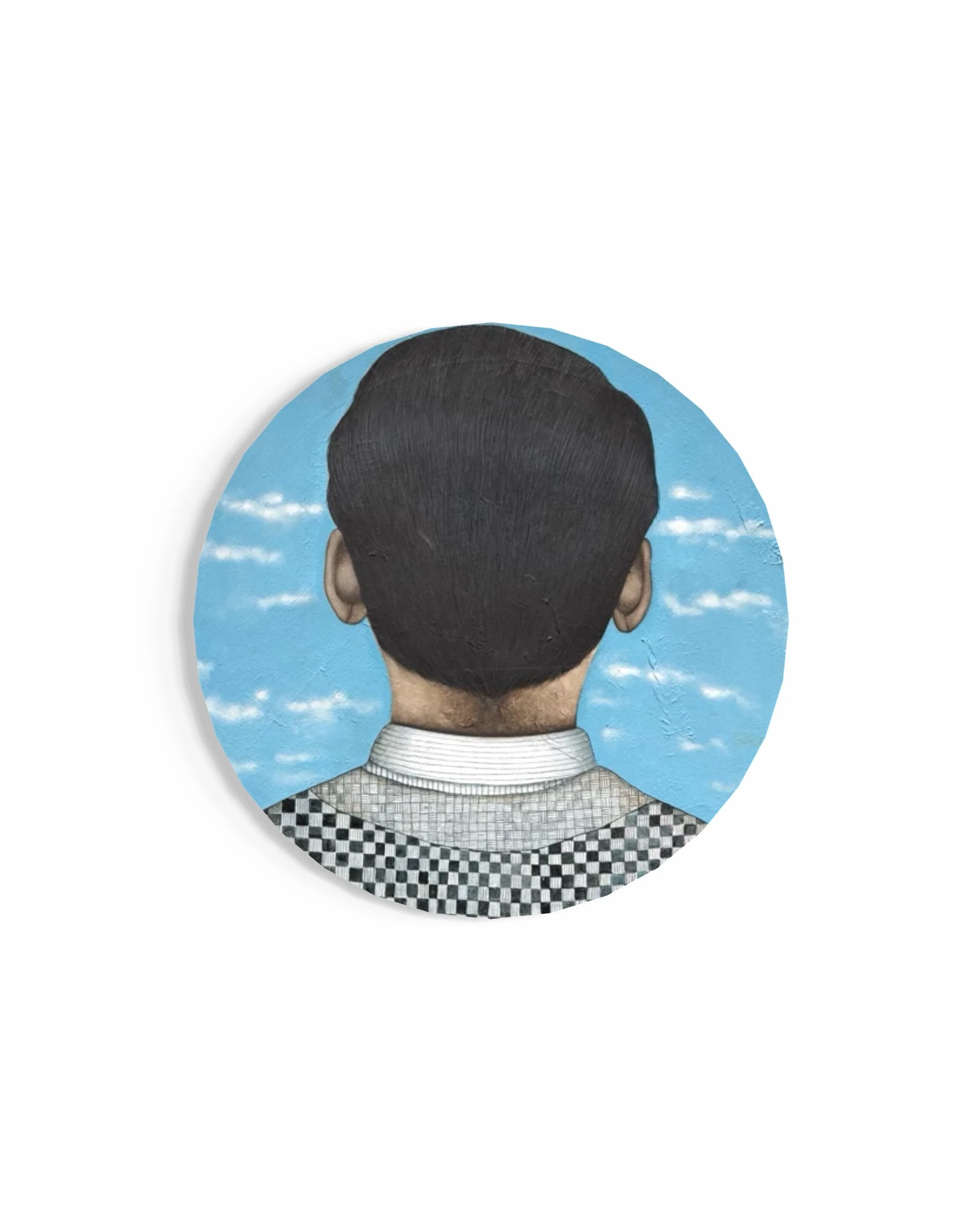 Retrato Lorca de espaldas