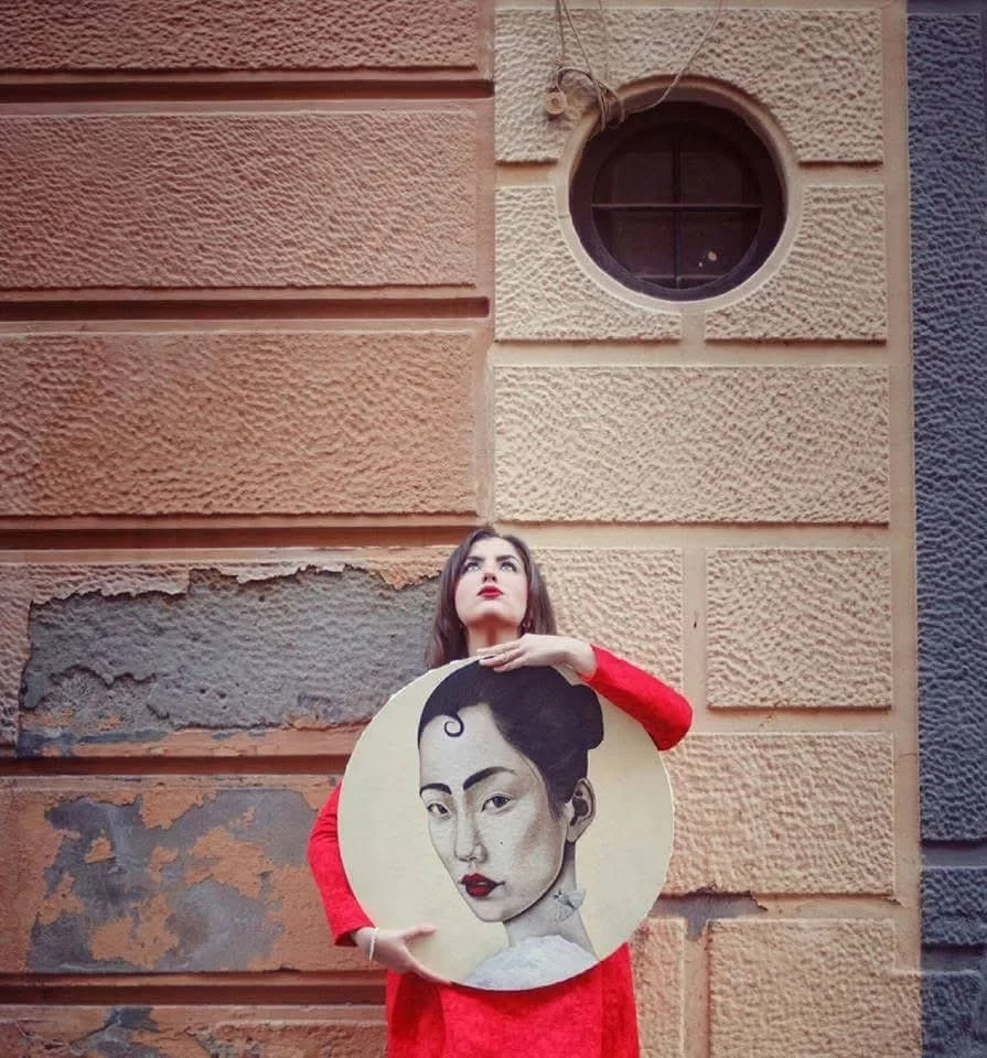 Retrato de japonesa
