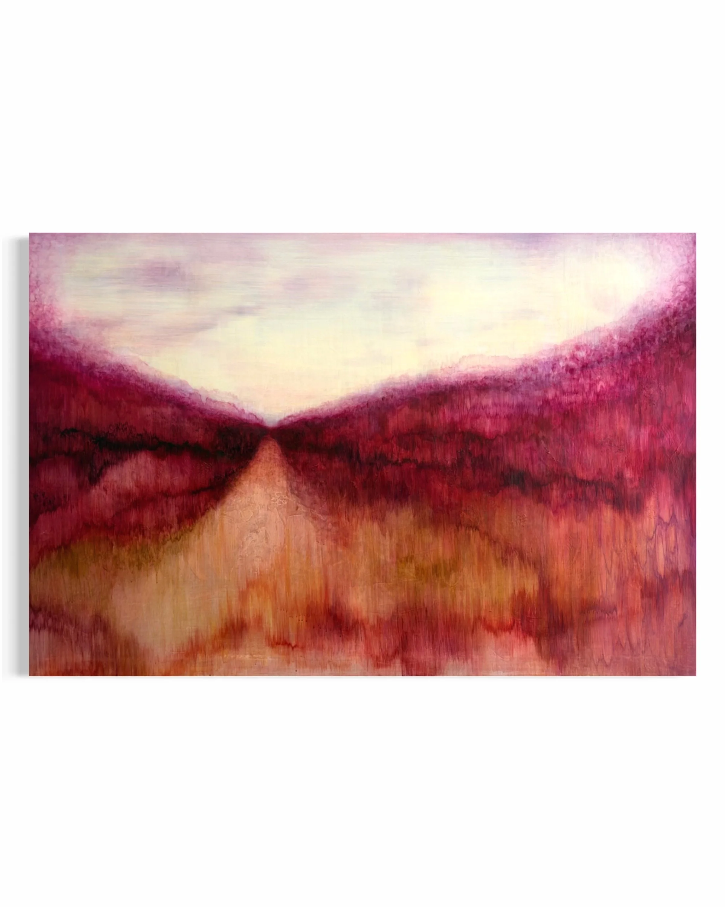 Paisaje fucsia
