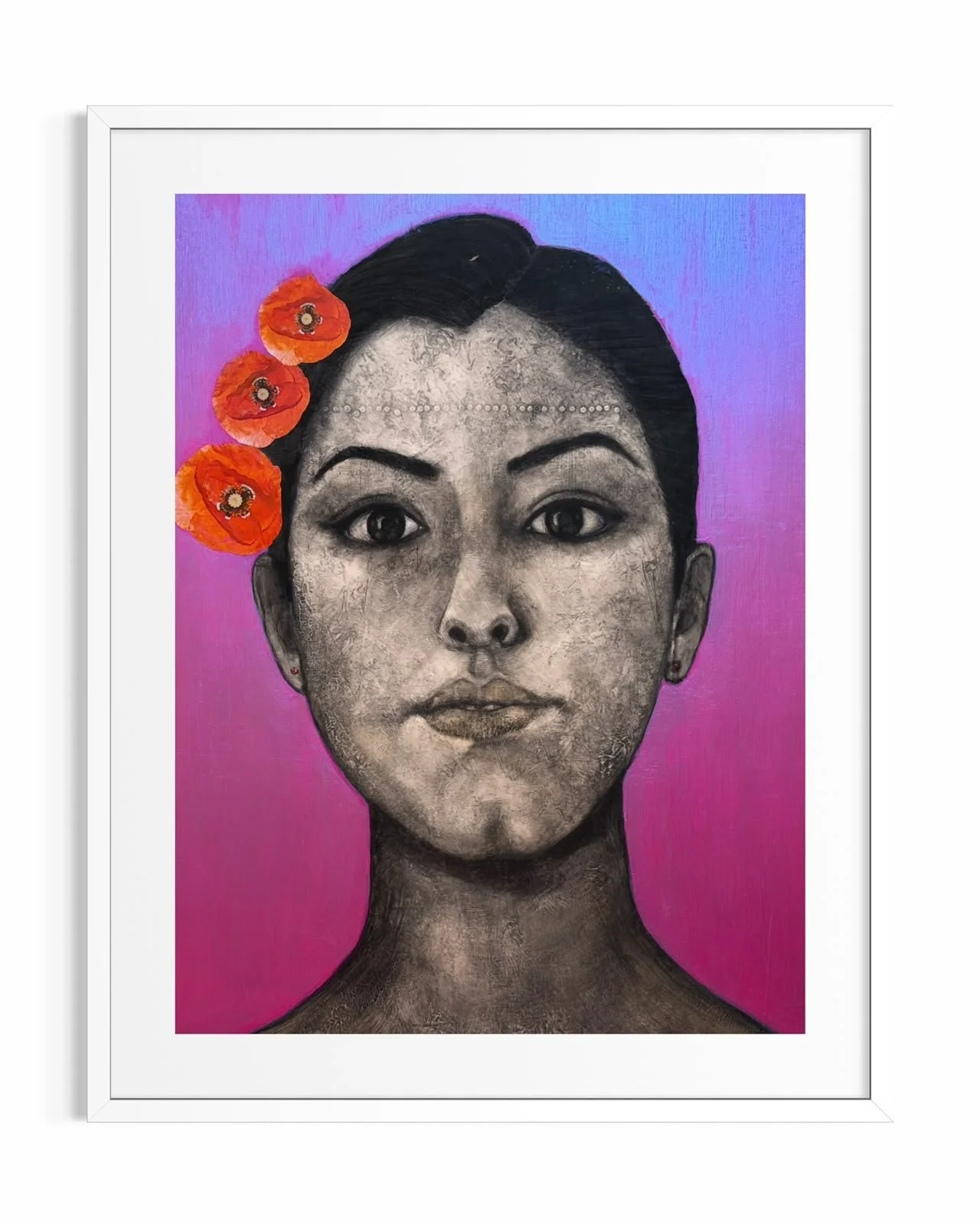 Litografía de Autorretrato