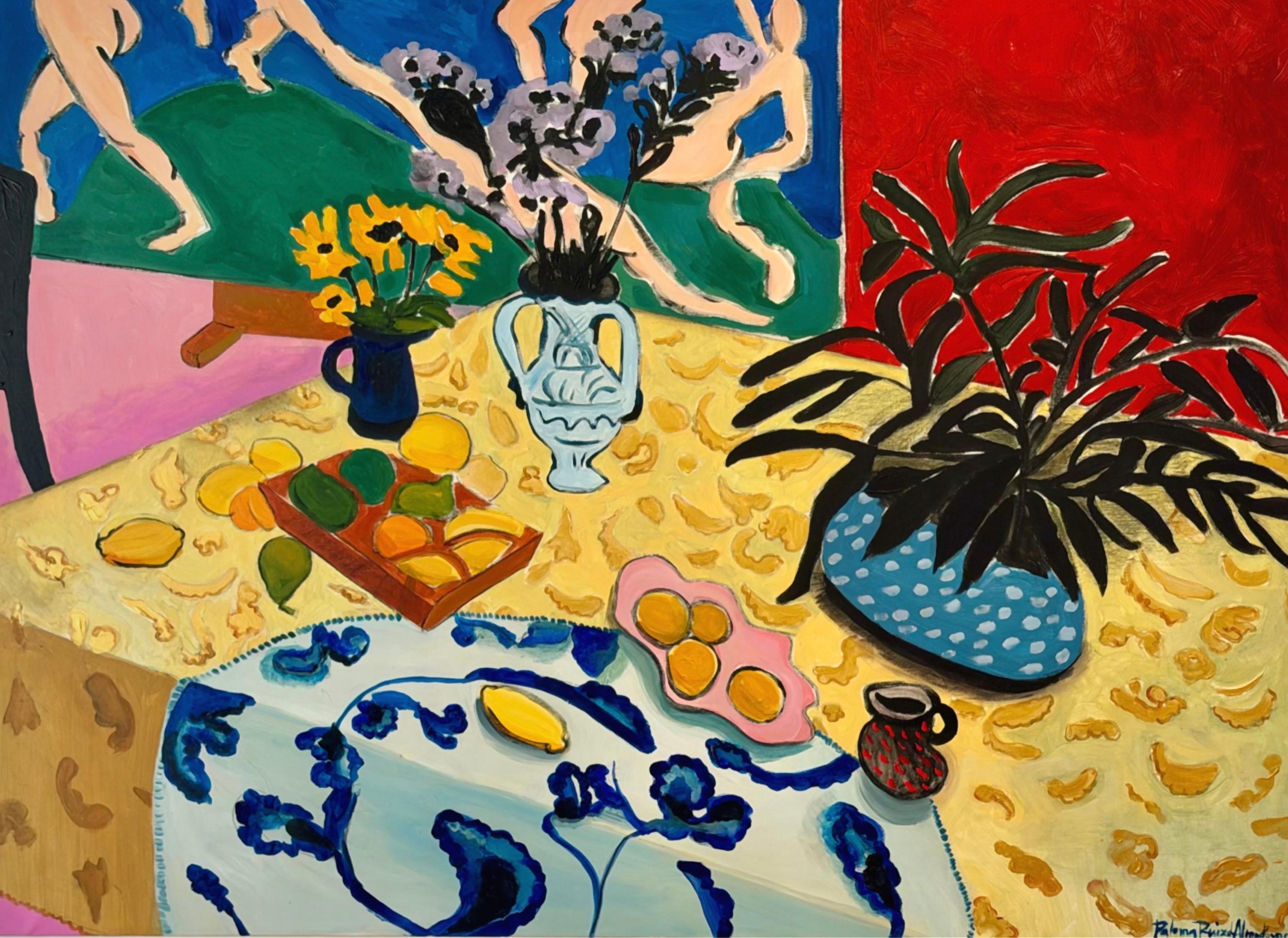 Obra de arte figurativo de la pintora Paloma Ruiz de Almodóvar