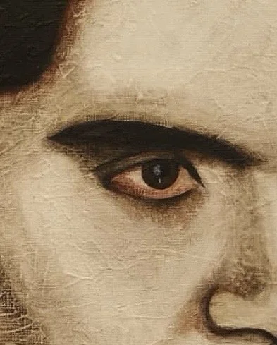 Lorca sobre fondo rojo