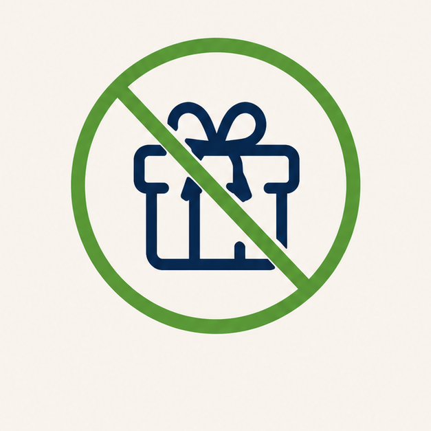 NO COMMISSIONS:  We do not sell products and earn nothing from any financial product company
