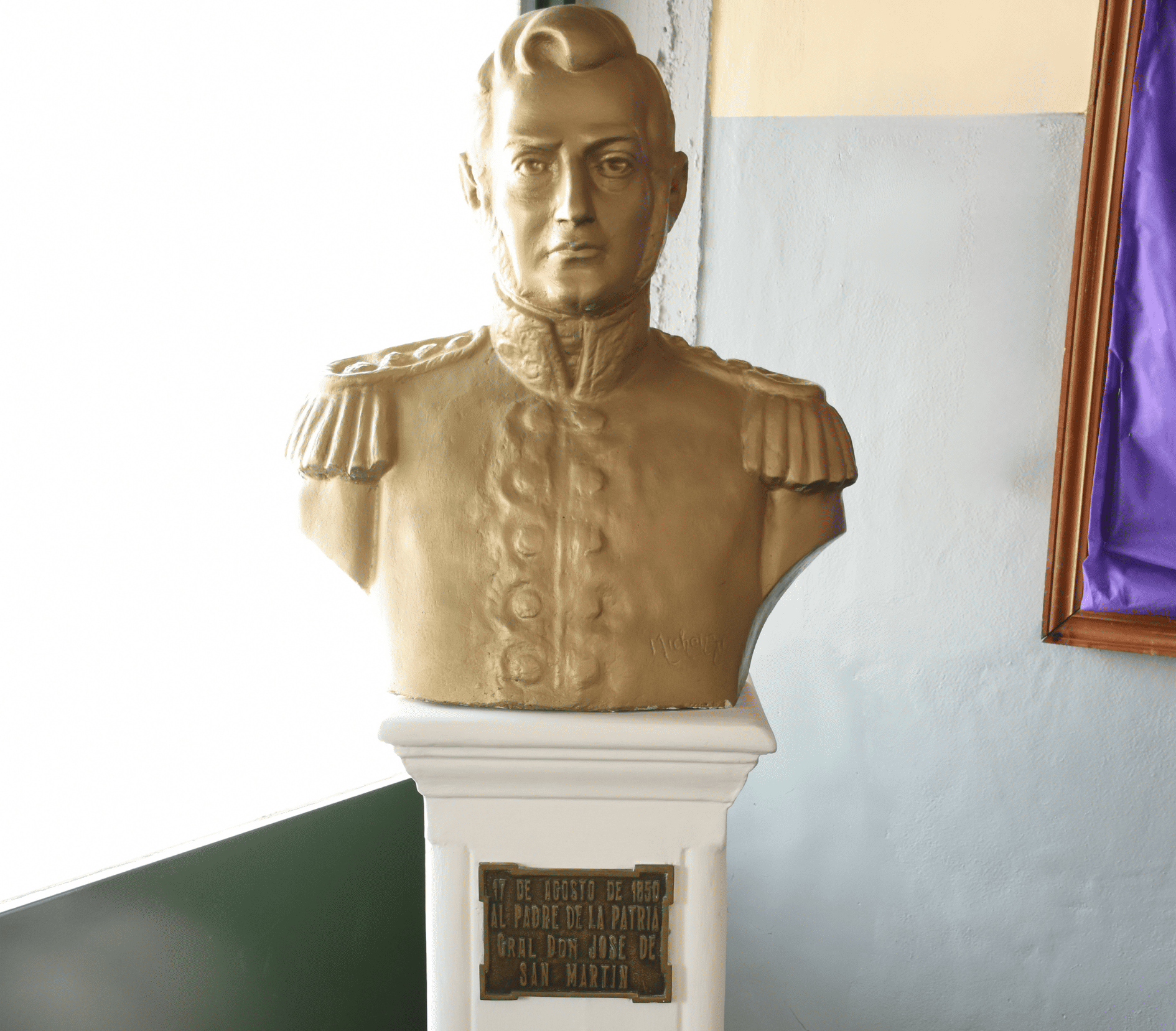 Estatua del general Jose de San Martin