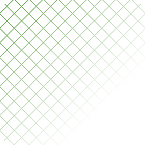 Fondo con un patrón de líneas verdes formando un diseño en cuadrícula diagonal que se desvanece hacia la esquina inferior derecha.